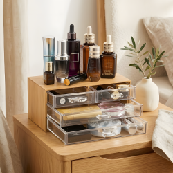 Acrylic And Wooden Organizer